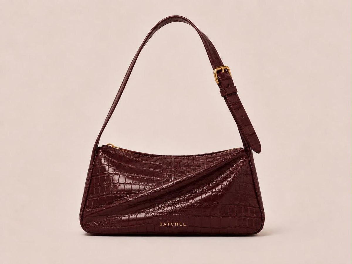 Shoulder bag burgundy